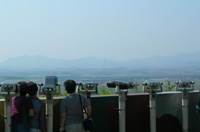 DMZ(非武装地帯)の展望台