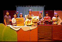 人形劇「小豆粥おばあさんとトラ」